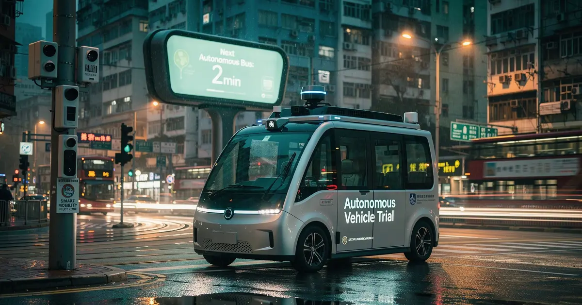 Hong Kong Advances Autonomous Vehicle Rollout and Commercial Trials