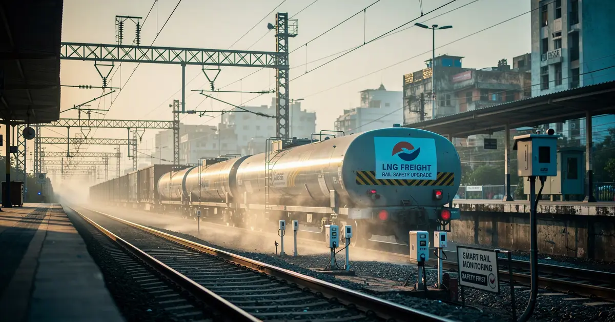 India Launches LNG Train and Rail Safety Upgrades in Ahmedabad