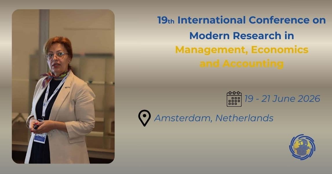 19th International Conference on Modern Research in Management, Economics and Accounting logo