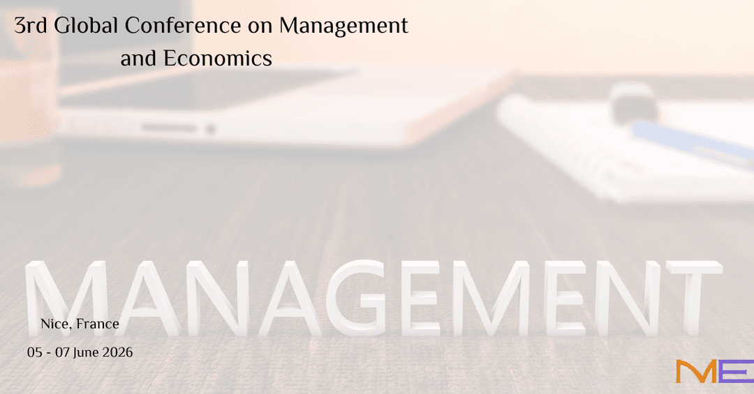  3rd Global Conference on Management and Economics