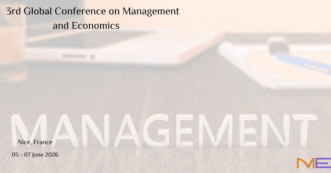  3rd Global Conference on Management and Economics logo