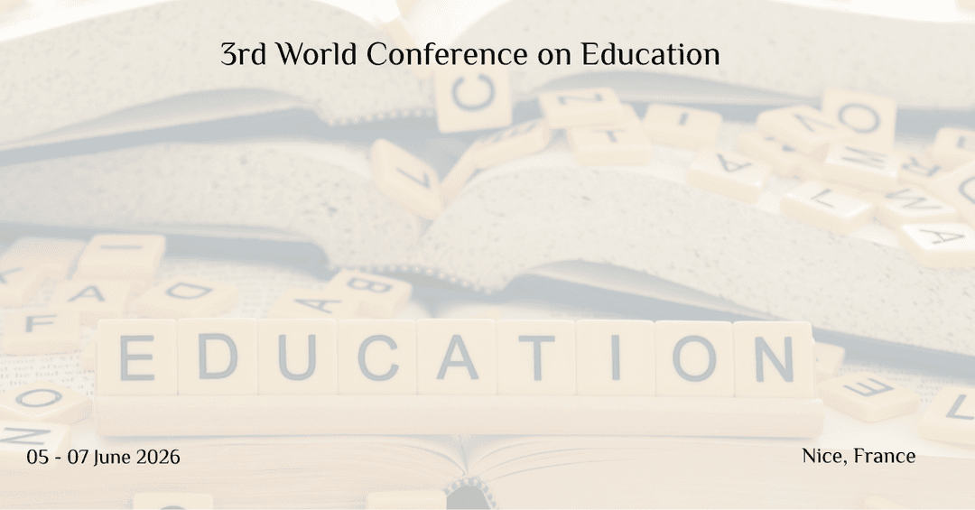3rd World Conference on Education