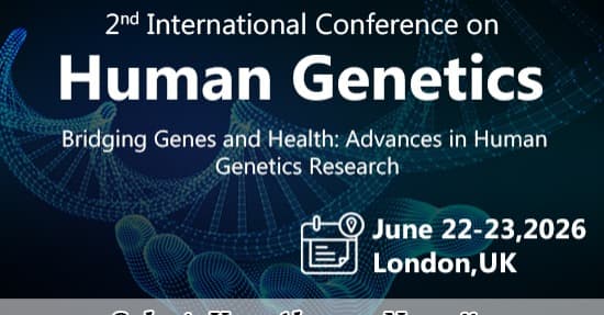 2nd International Conference on Human Genetics logo