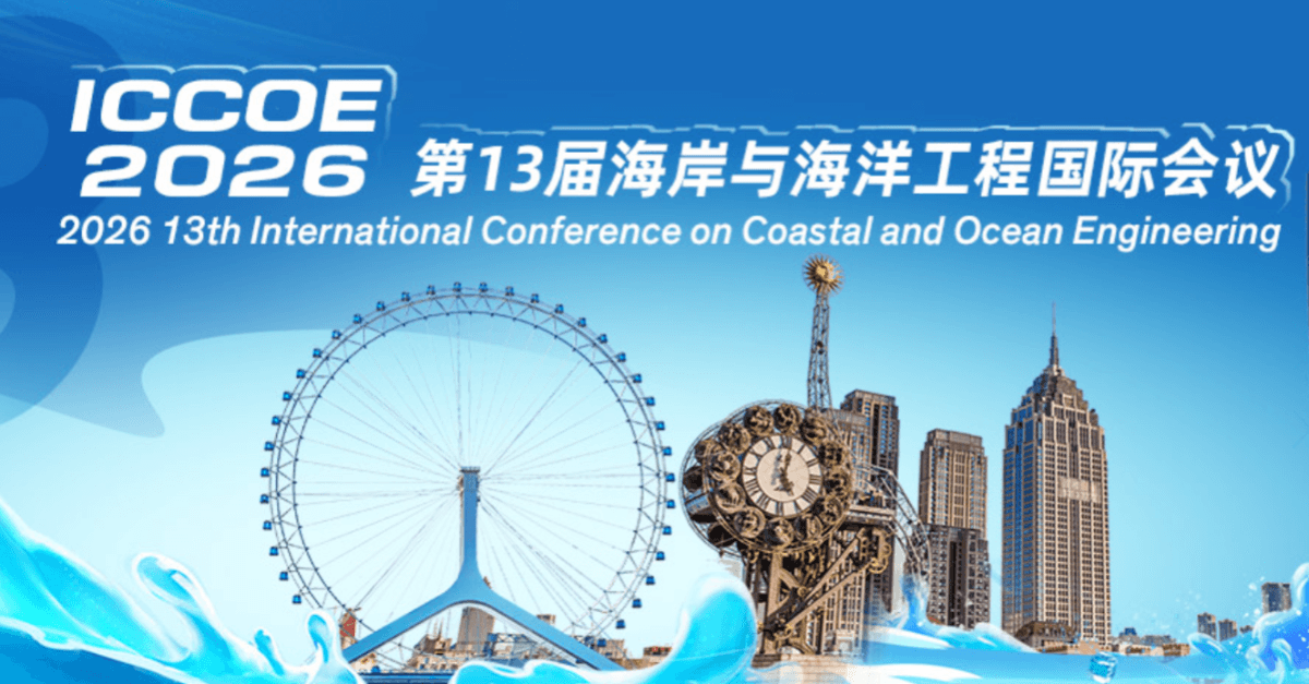 2026 13th International Conference on Coastal and Ocean Engineering (ICCOE 2026)