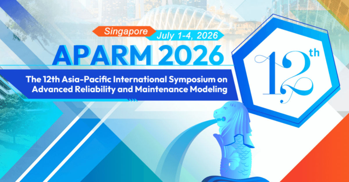 2026 The 12th Asia-Pacific International Conference on Advanced Reliability and Maintenance Modeling (APARM 2026) logo