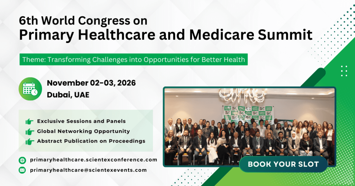 6th World Congress on Primary Healthcare and Medicare Summit