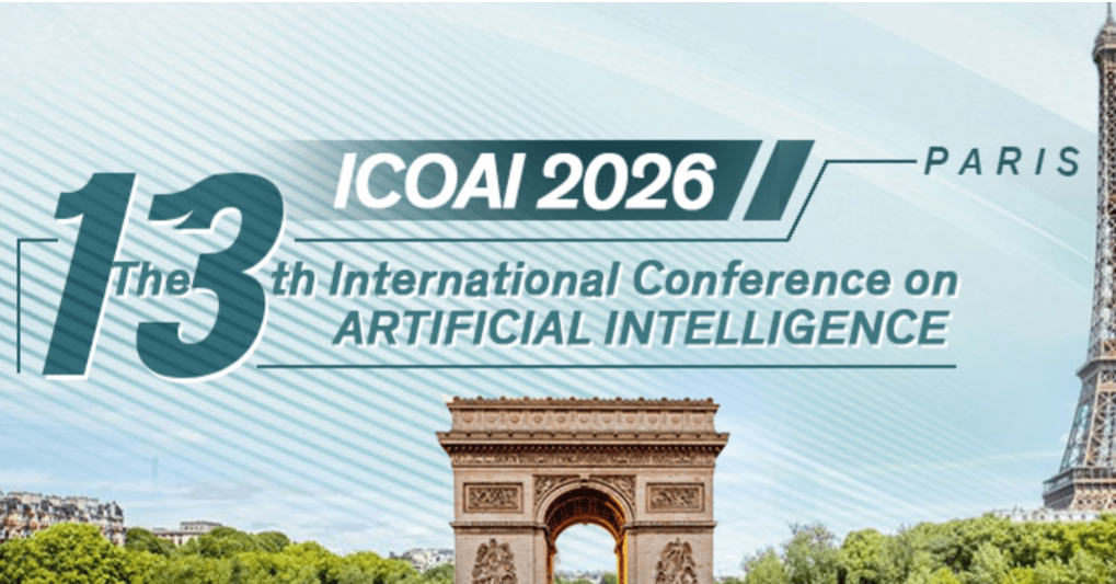 2026 The 13th International Conference on Artificial Intelligence (ICOAI 2026)