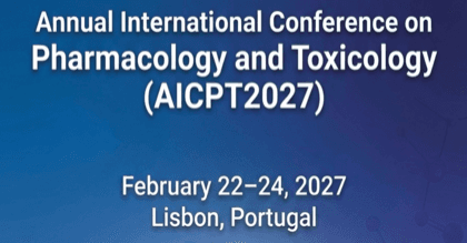 Annual International Conference on Pharmacology and Toxicology (AICPT2027)