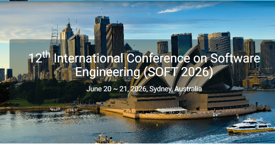 12th International Conference on Software Engineering (SOFT 2026)