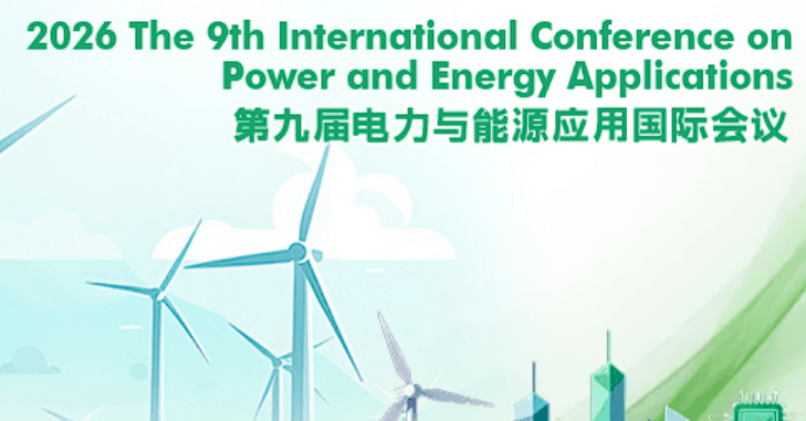 2026 The 9th International Conference on Power and Energy Applications (ICPEA 2026) logo