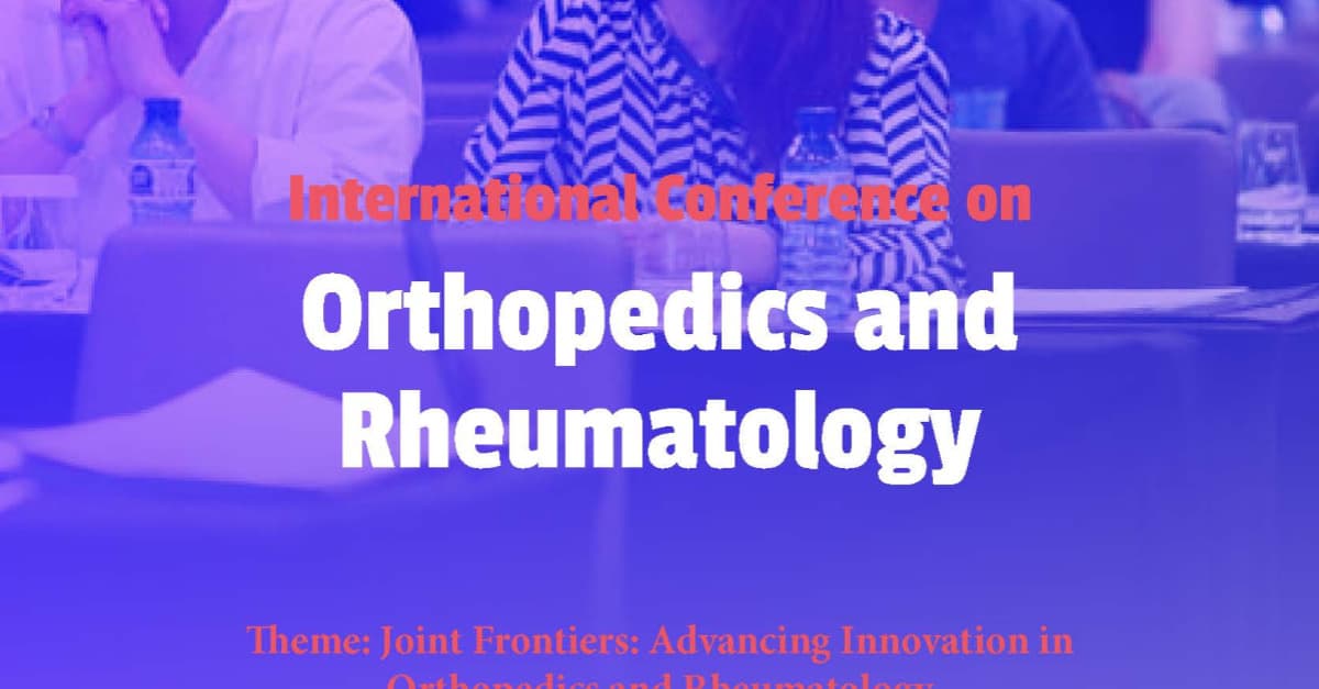 International Conference on Orthopedics and Rheumatology (ICOR 2026) logo