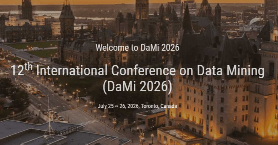 12th International Conference on Data Mining (DaMi 2026)