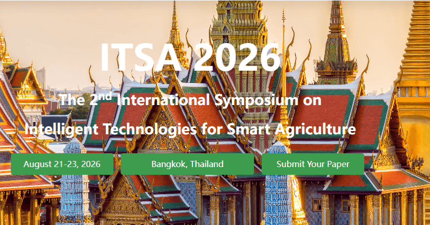 The 2nd International Symposium on Intelligent Technologies for Smart Agriculture (ITSA 2026) logo