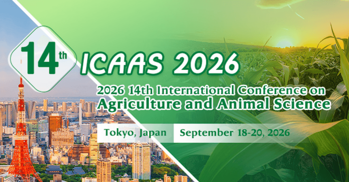 2026 14th International Conference on Agriculture and Animal Science (ICAAS 2026) logo