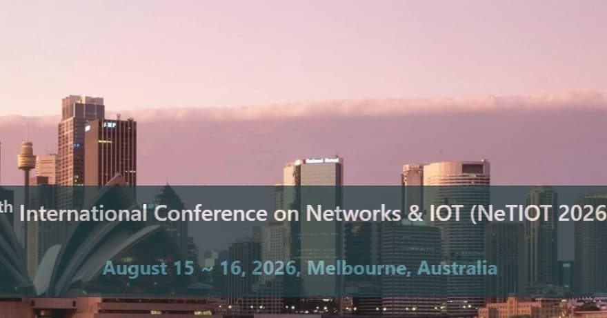 7th International Conference on Networks & IOT (NeTIOT 2026) logo