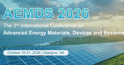 The 3rd International Conference on Advanced Energy Materials, Devices and Systems (AEMDS 2026) logo
