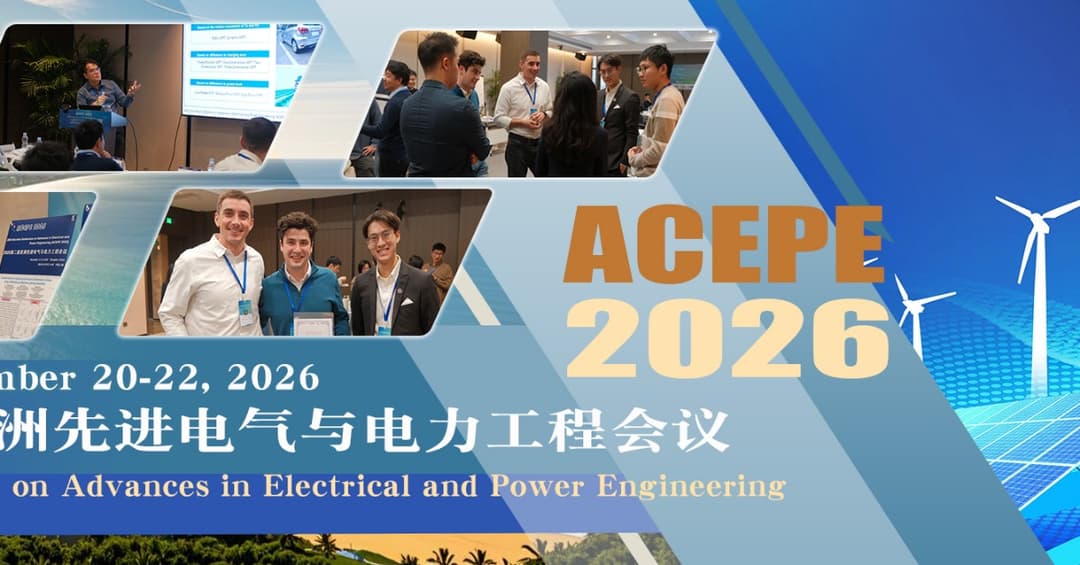 2026 3rd IEEE Asia Conference on Advances in Electrical and Power Engineering (ACEPE 2026)