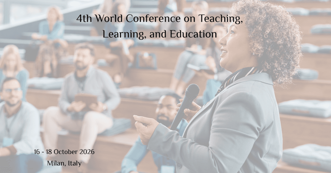 4th World Conference on Teaching, Learning, and Education 