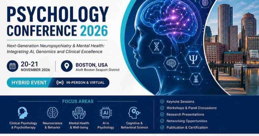 International Psychology Conference 2026 | Mental Health & Neuroscience logo