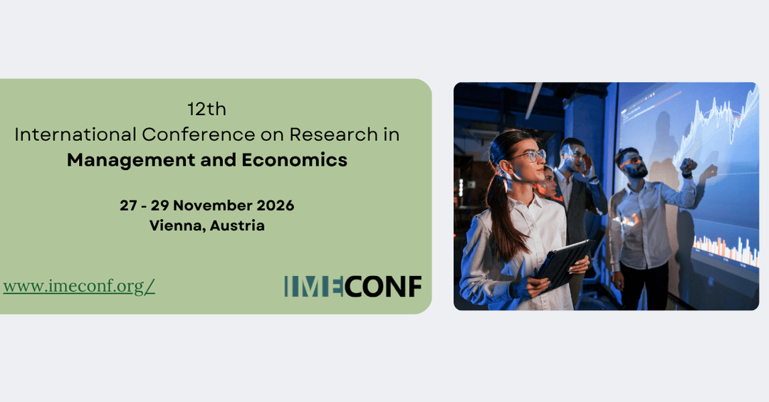 12th  International Conference on Research in  Management and Economics