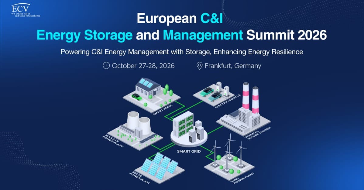 European C&I Energy Storage and Management Summit 2026 logo