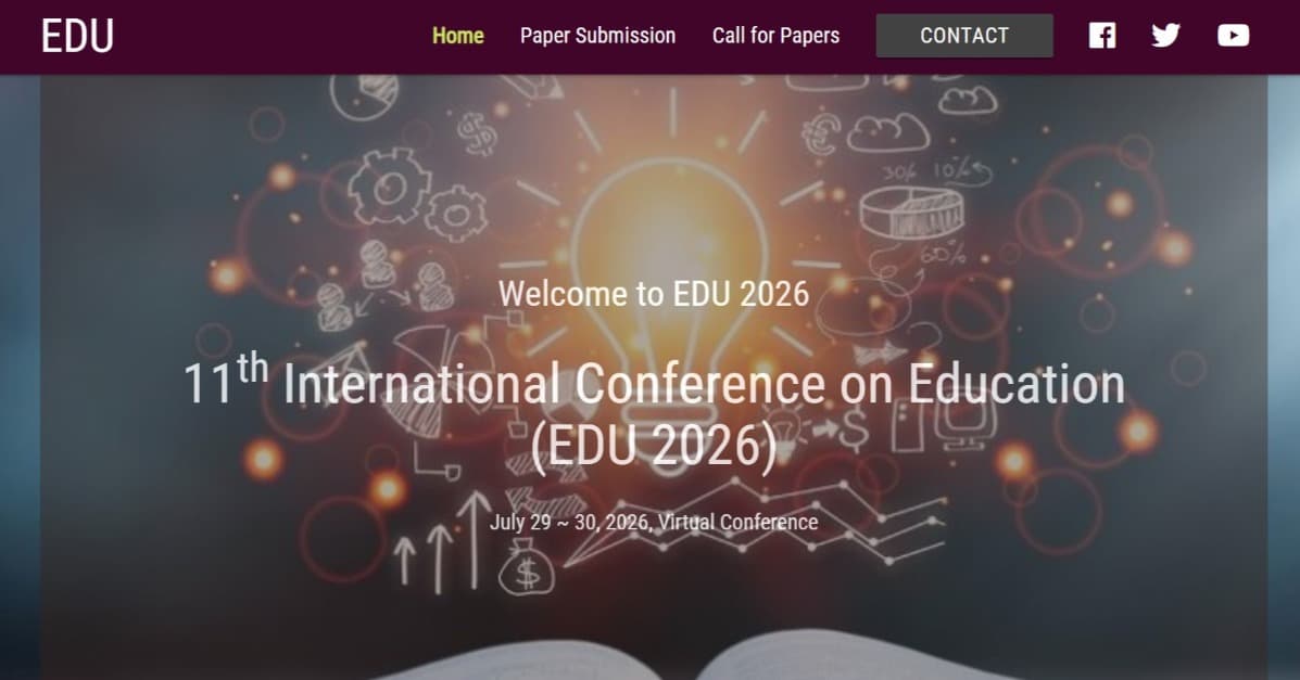 11th International Conference on Education (EDU 2026)