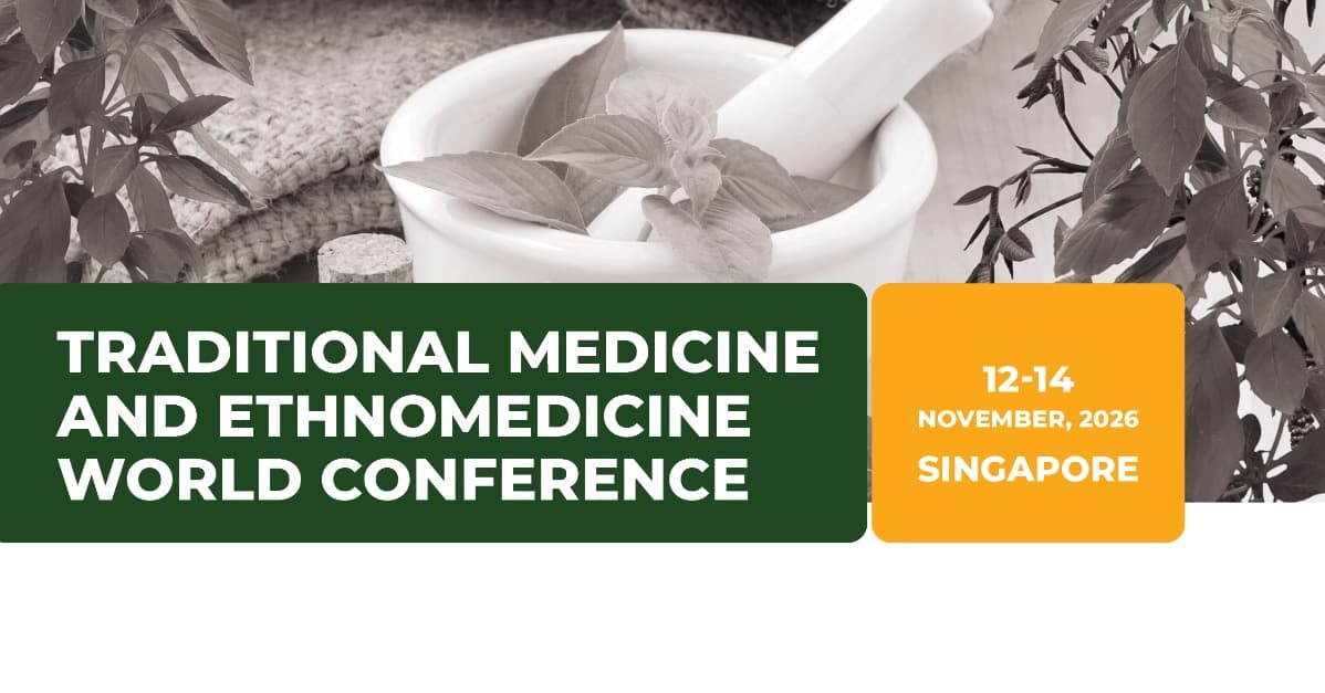  Traditional Medicine and Ethnomedicine World Conference 2026 logo
