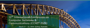 13th International Conference on Computer Networks & Communications (CCNET 2026) logo