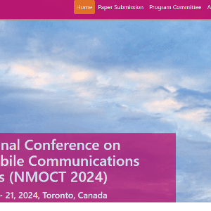 10th International Conference on Networks, Mobile Communications and Telematics (NMOCT 2024) logo