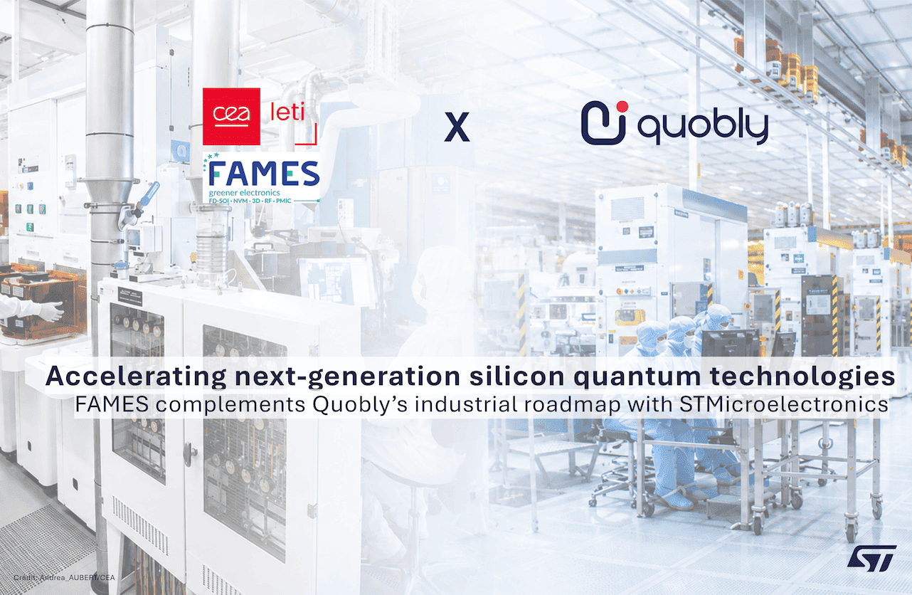 CEA-Leti and Quobly Strengthen Their Collaboration to Accelerate the Development of Next-Generation Silicon Quantum Technologies