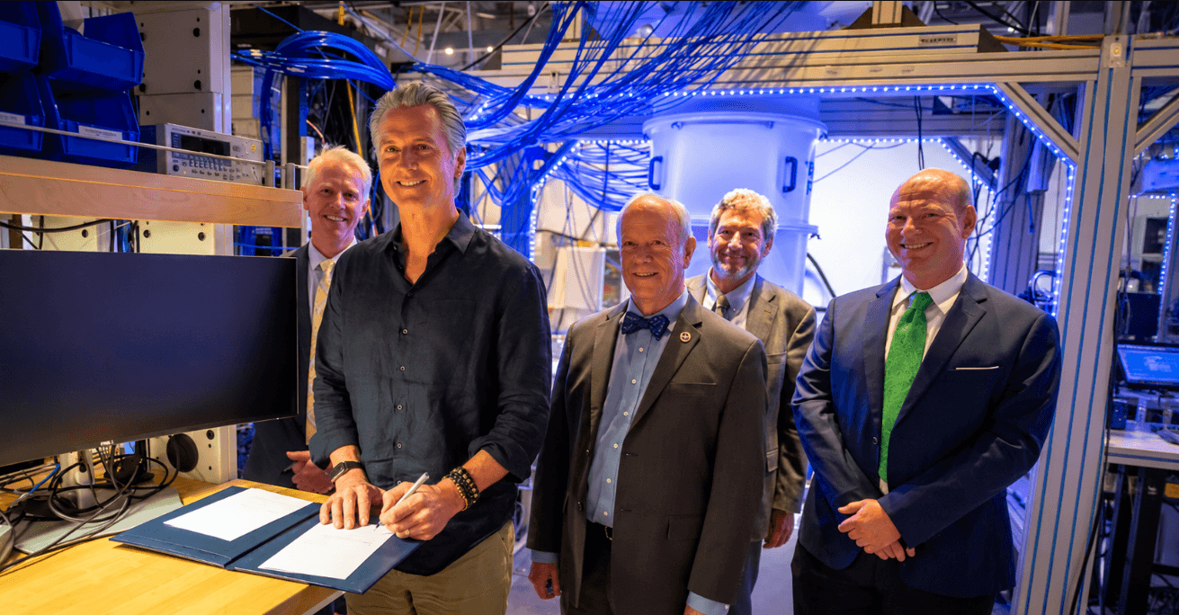 California Signs Fusion Legislation and Announces $30 Million Quantum Investment