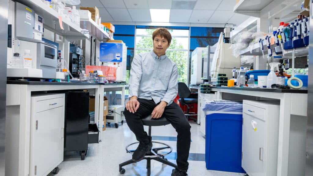 STAT+: He grew up near Boston, went to Harvard, and worked at MIT. Why did he found his startup in California?