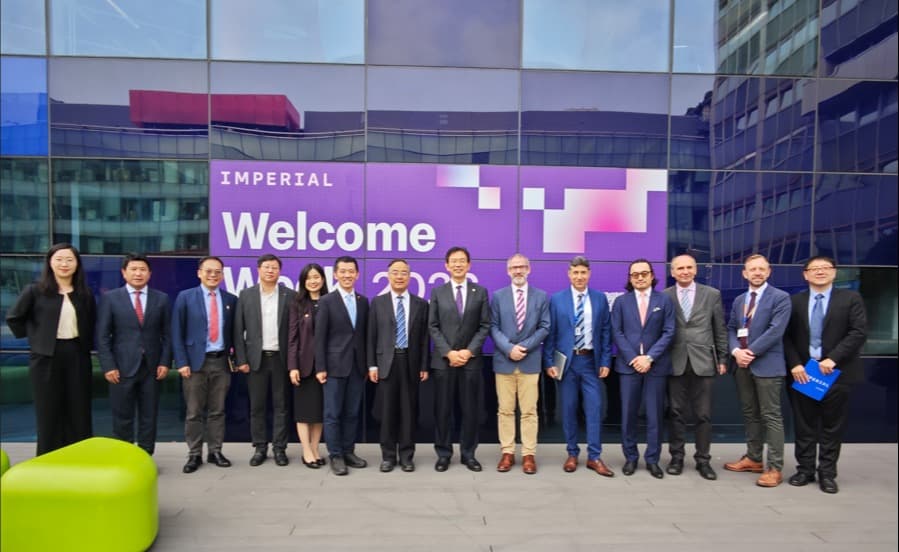 Tsinghua University President Li Luming visits the UK and France