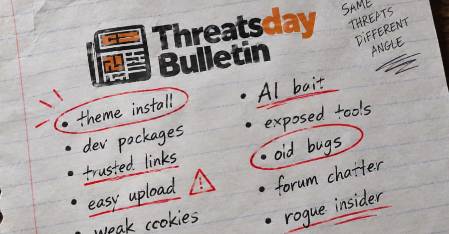 ThreatsDay: Ransomware Affiliate Betrayal, WhatsApp RAT, Exposed Hacker Tools and 12 More Stories