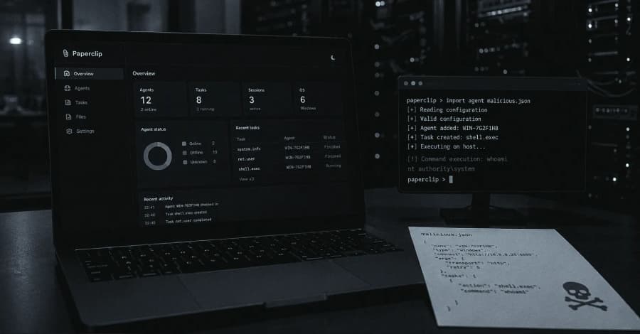 Paperclip AI Flaws Let Attackers Run Host Commands via Malicious Agent Imports