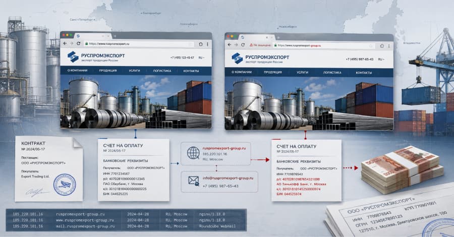 Nine-Year Fraud Campaign Clones Russian Company Sites to Steal Advance Payments