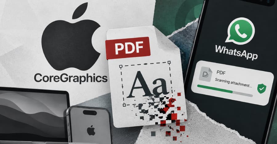 Apple CoreGraphics PoC Emerges as WhatsApp PDF Checks Hint at Possible Delivery Path