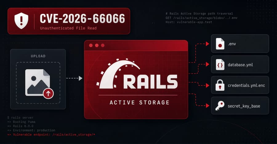 Critical Rails Flaw Could Let Unauthenticated Attackers Read Server Files via Image Uploads
