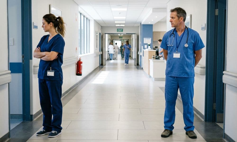 Hospital worker's bullying case collapses over colleague's cold shoulder