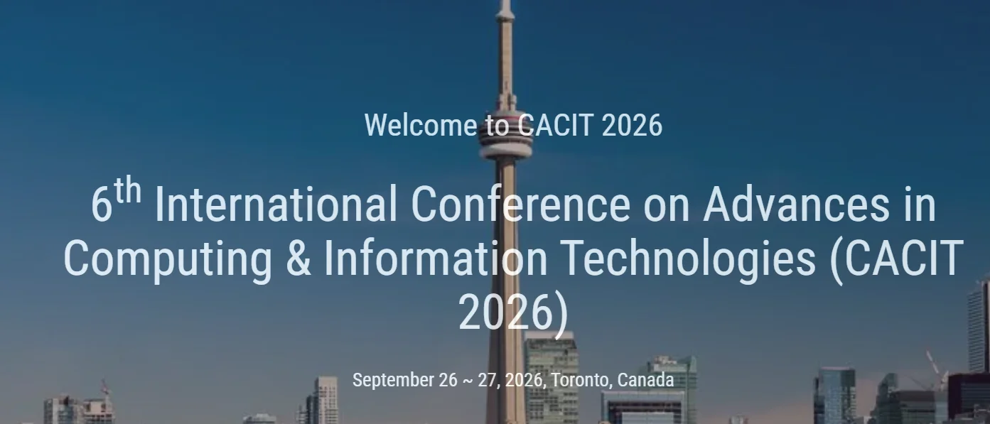 6th International Conference on Advances in Computing & Information Technol