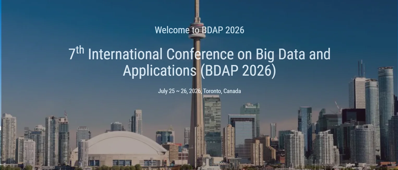 7th International Conference on Big Data, Machine Learning and IoT (BMLI 20