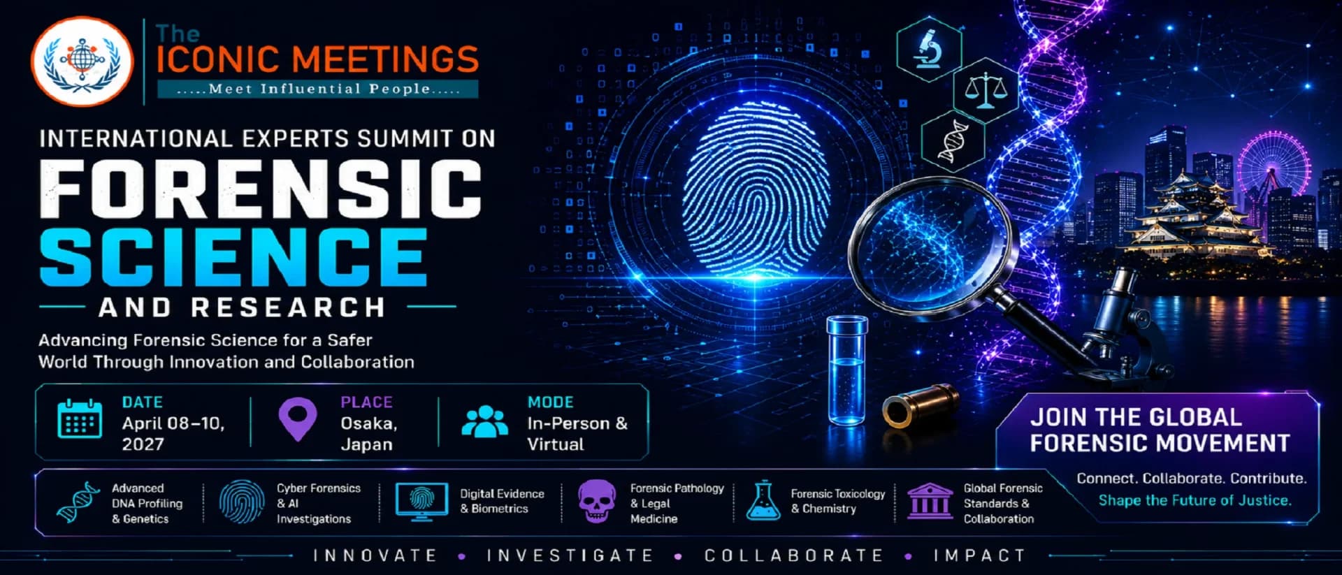 International Experts Summit on Forensic Science and Research