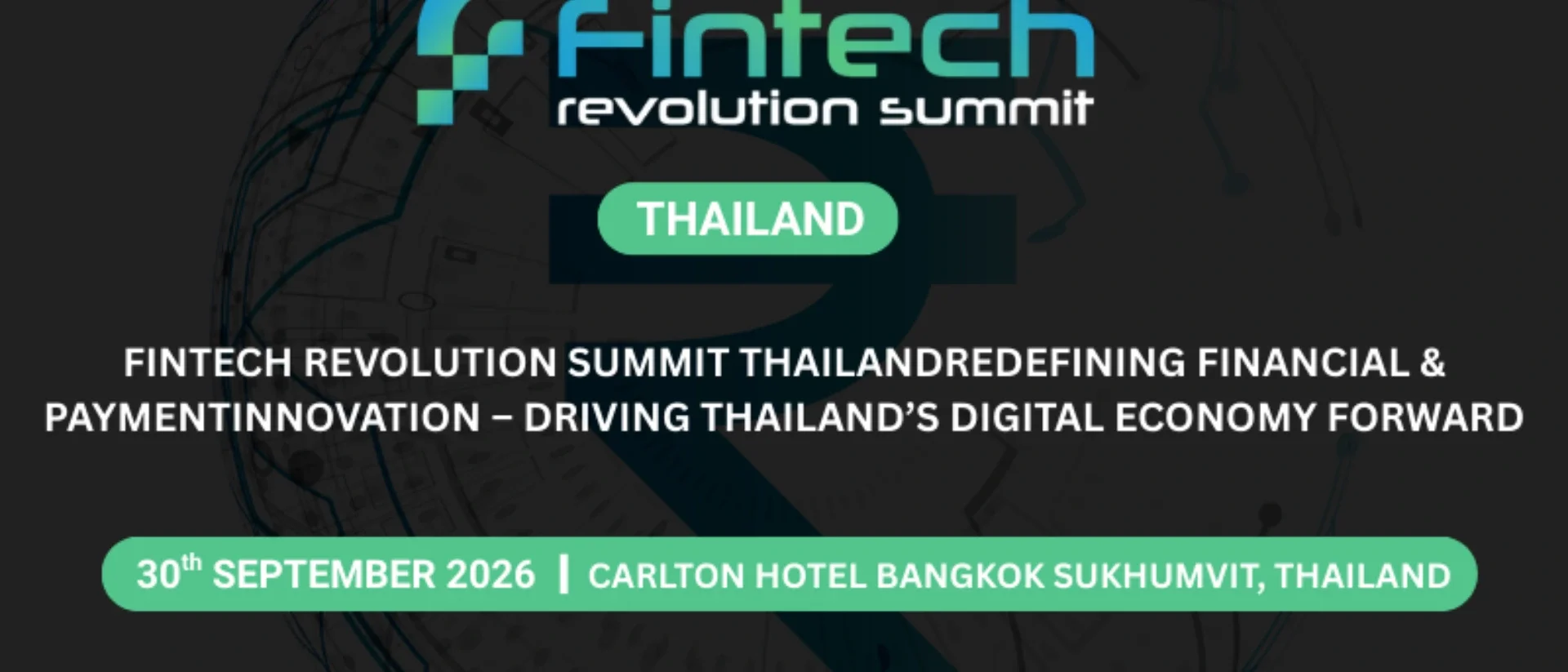 Fintech Revolution Summit - Thailand