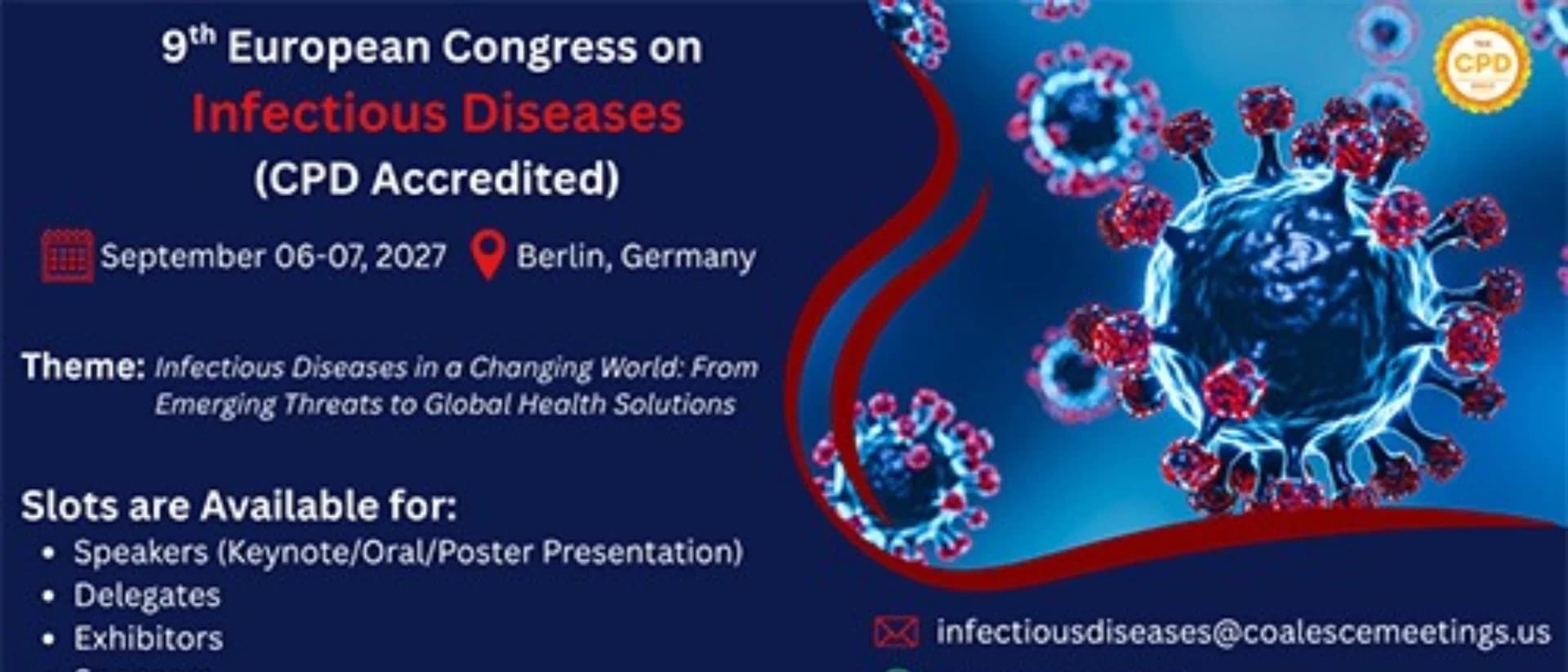 9th European Congress on Infectious Diseases