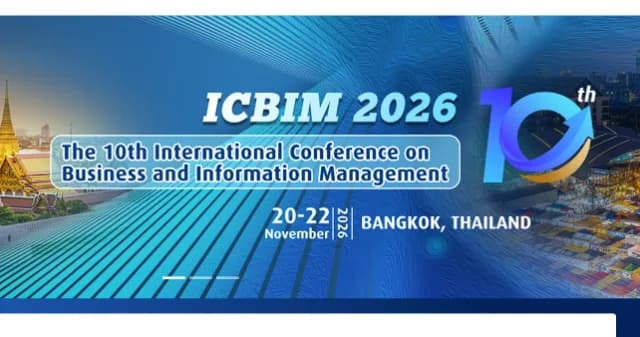 2026 The 10th International Conference on Business and Information Management (ICBIM 2026) logo