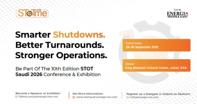 Shutdowns, Turnarounds and Outages Technical Conference and Exhibition - STOT Saudi 2026