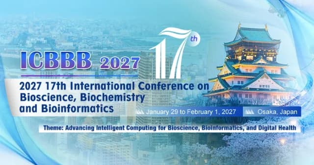 2027 17th International Conference on Bioscience, Biochemistry and Bioinformatics (ICBBB 2027)