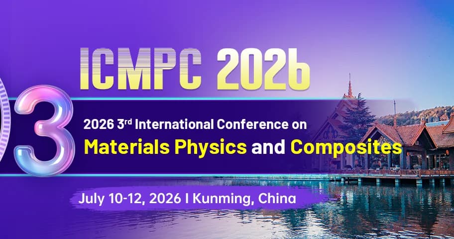 2026 3rd International Conference on Materials Physics and Composites (ICMP logo