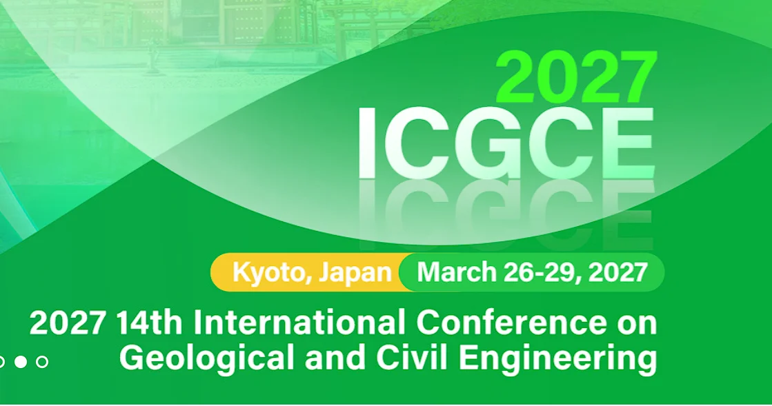 International Conference on Geological and Civil Engineering (ICGCE 2027) logo