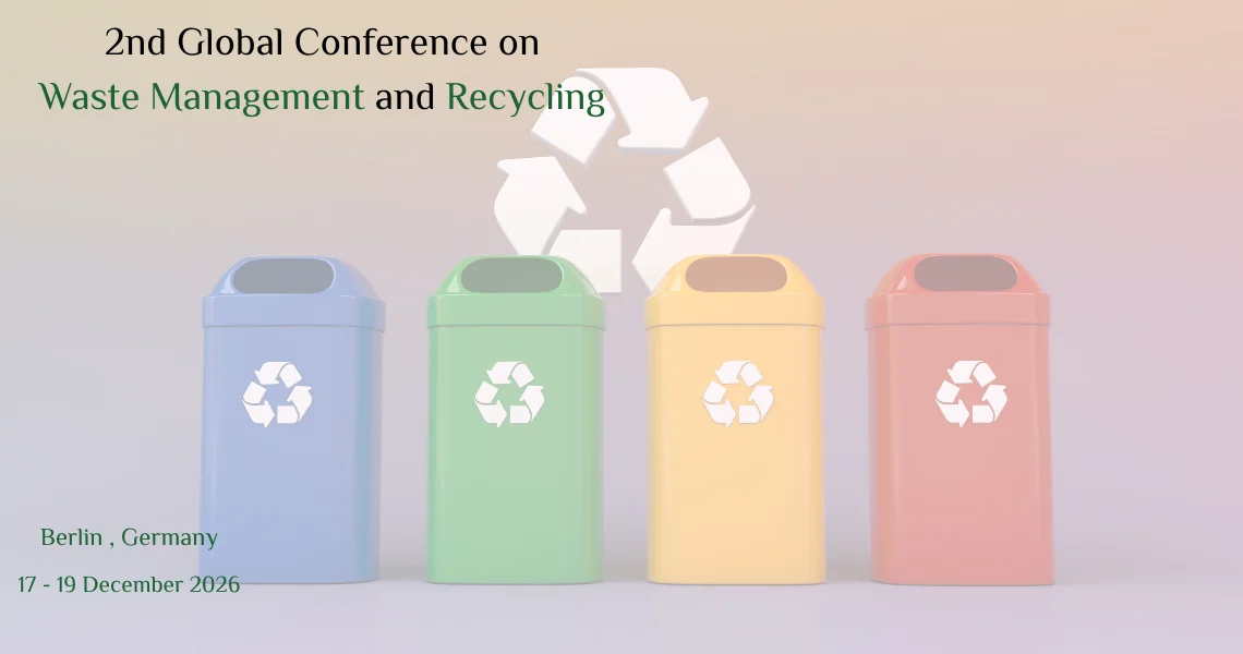 2nd Global Conference on Waste Management and Recycling logo